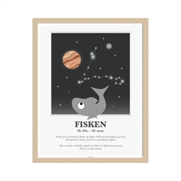Stjernetegnsplakat, Fisken - KIDS by FRIIS
